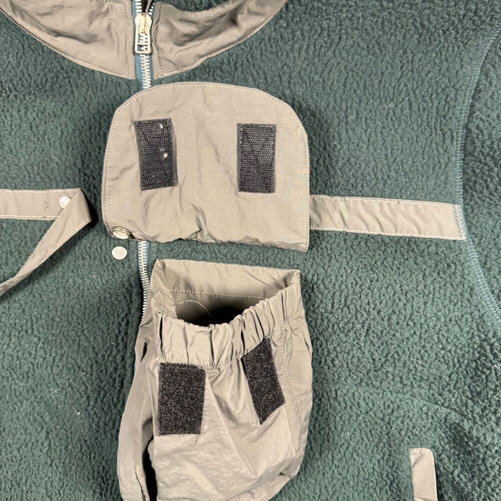 Reese Cooper Pyrophyte Fleece Jacket Dark Green Men’s Designer Streetwear - XL - Picture 6 of 11